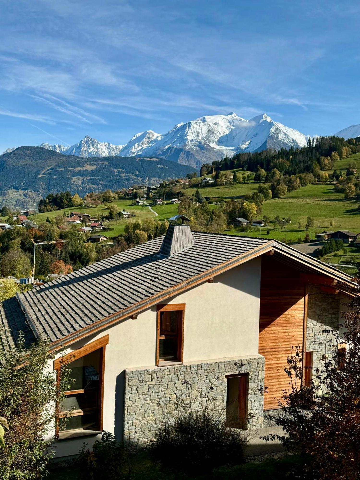 Villa Chalet Petit Val Combloux Exterior foto